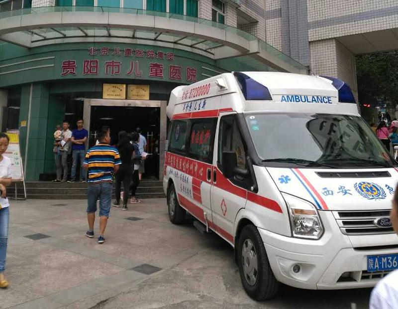 韩城市救护车转院